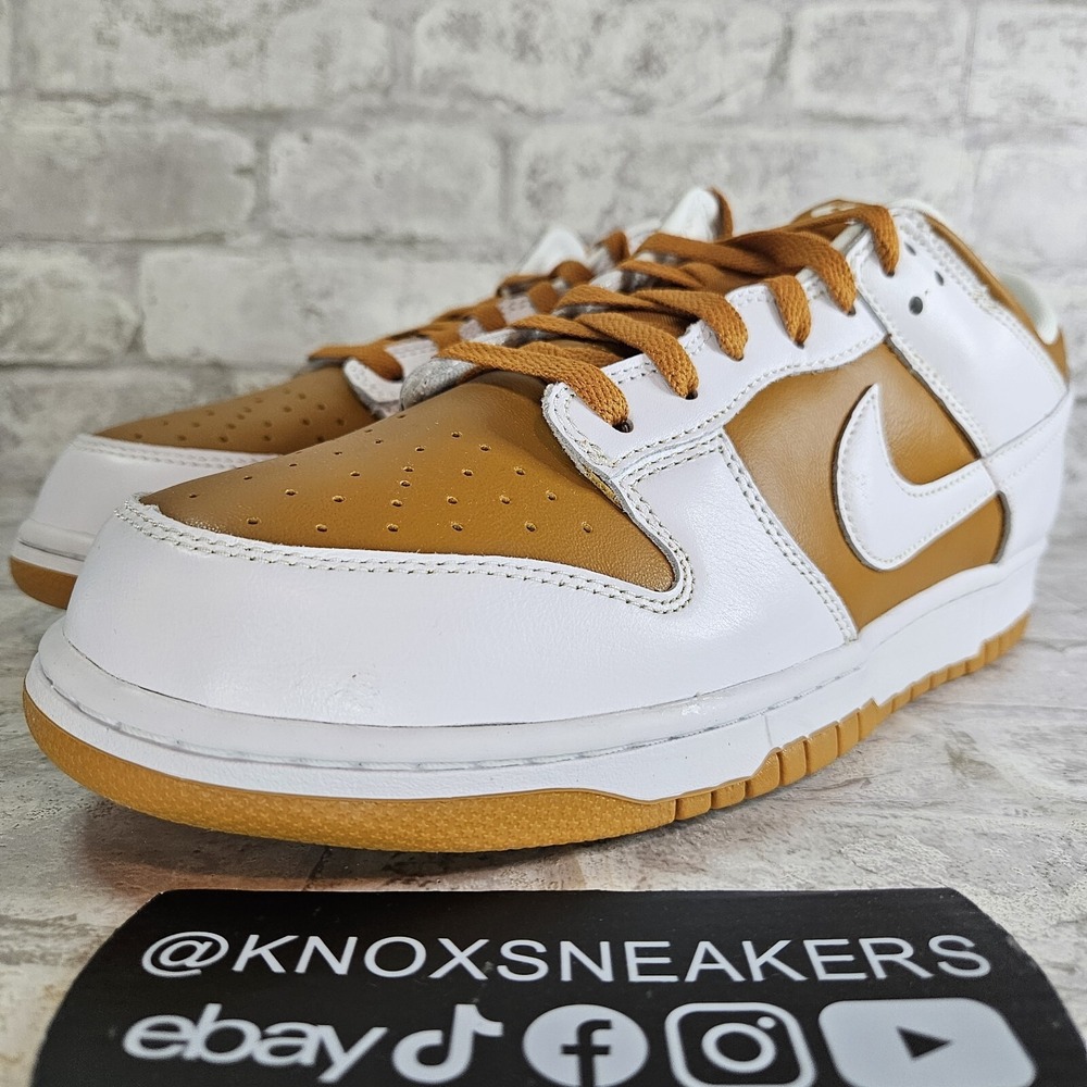 Nike Dunk Low QS CO.JP Reverse Curry White FQ6965-700 Men's Size 13